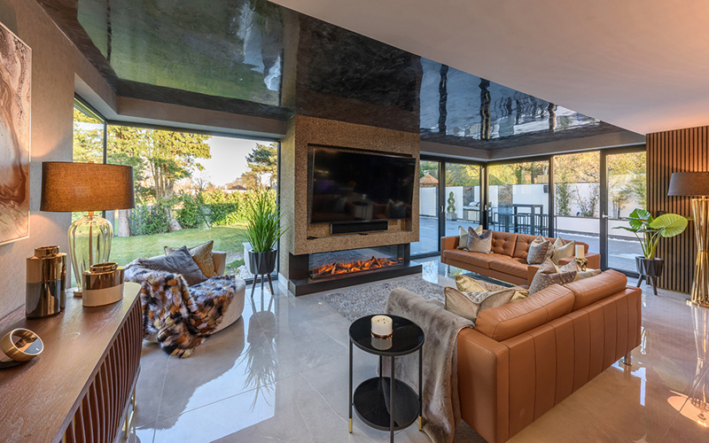 Interior of a residential property living area